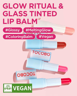 TOCOBO Glow Ritual Lip Balm 001 Coral Water 2